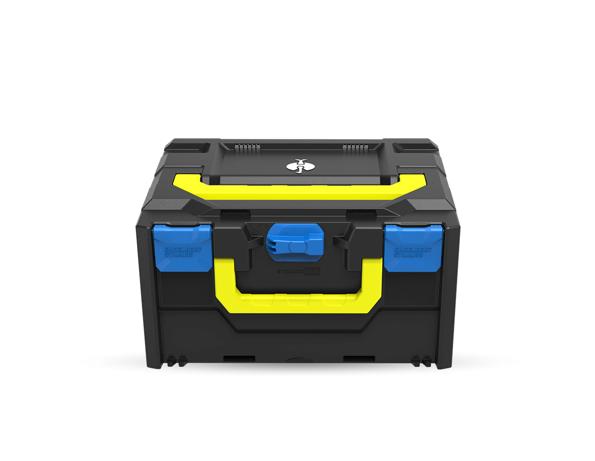 STRAUSSbox System: STRAUSSbox 215 midi Color + ensianblå
