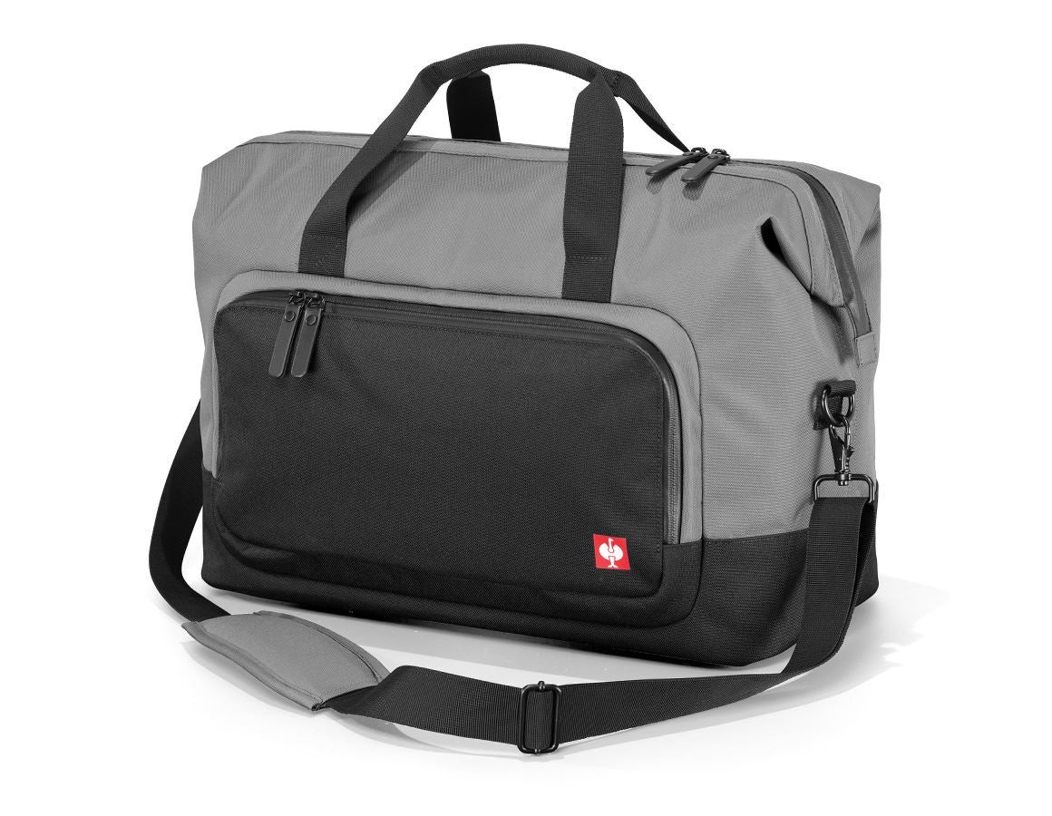 Accessories: Duffle Bag-rejsetaske e.s.work&travel + basaltgrå/sort