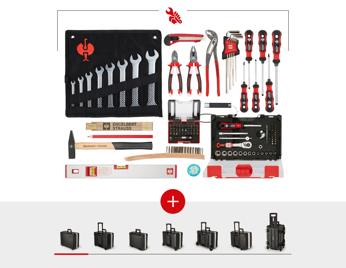 Tool Cases: Tool set Allround including case