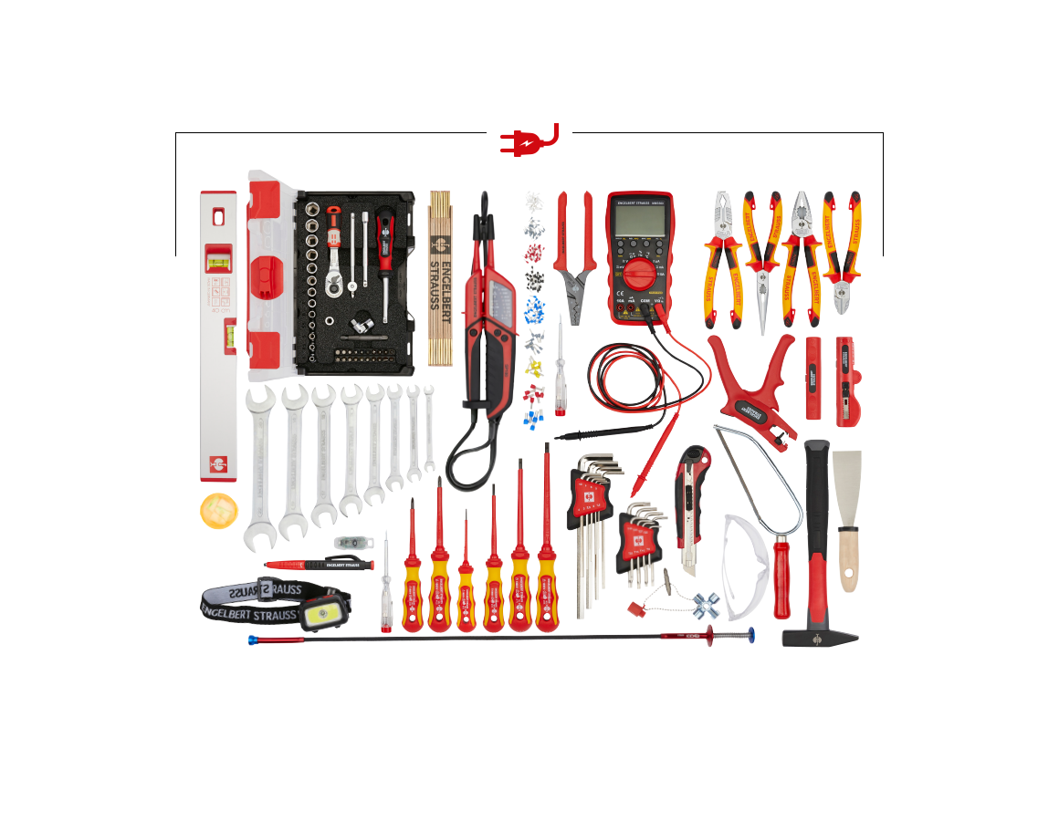 Tools: Tool set Electro professional
