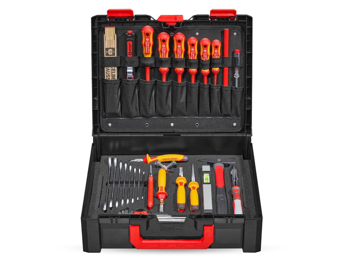 Tools: STRAUSSbox tool set 145 Electro