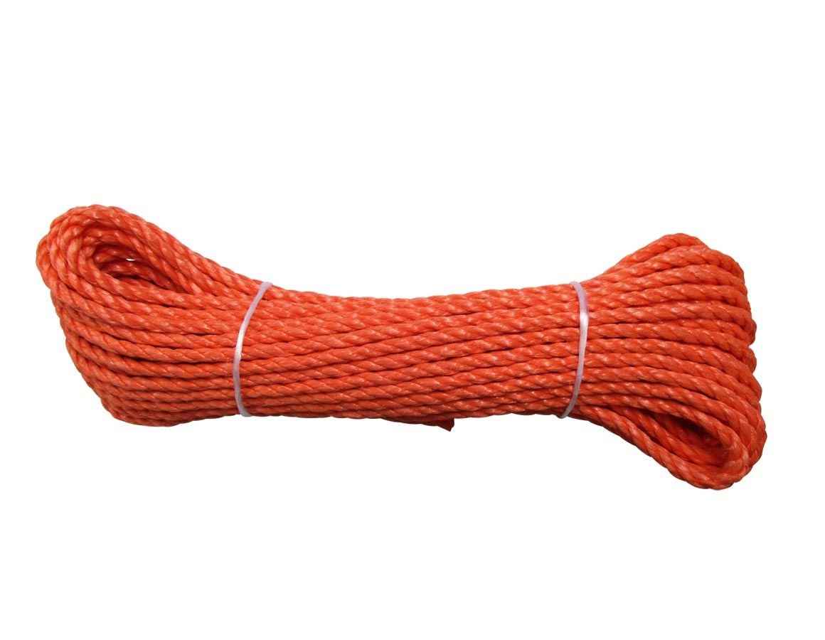 Kabelbindere | Tov | Sejlgarn: Tov af polypropylen + orange