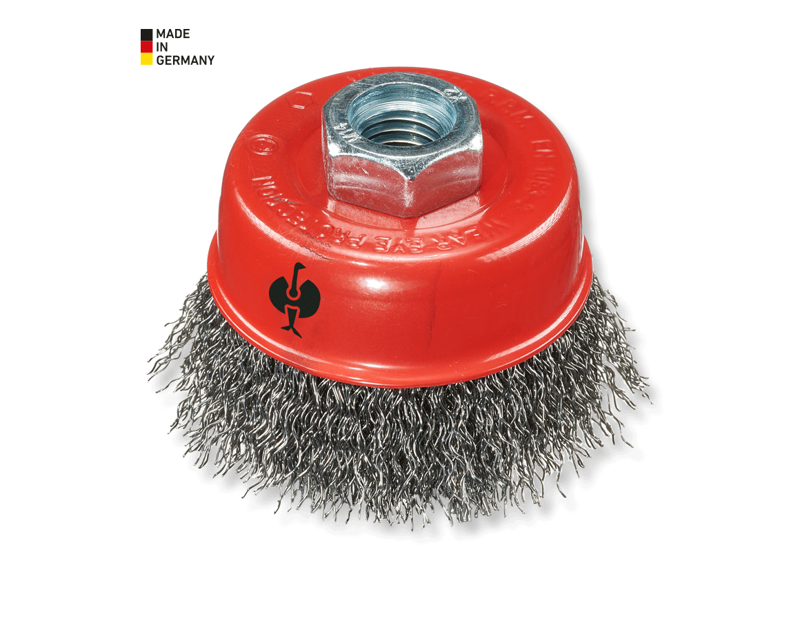 Sanding tools: Crimped Steel Wire Cup Brush
