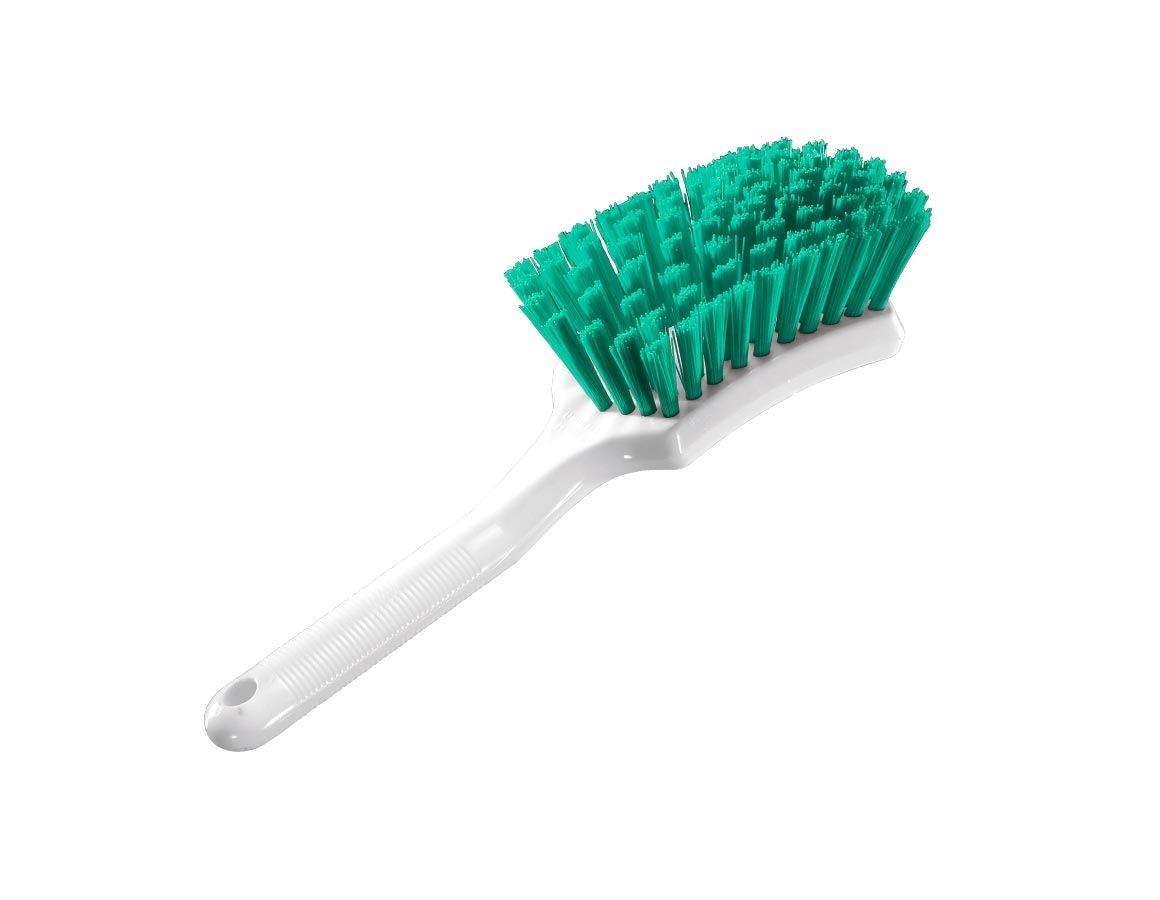 Brooms | Brushes | Scrubbers: Handled hand brush + green