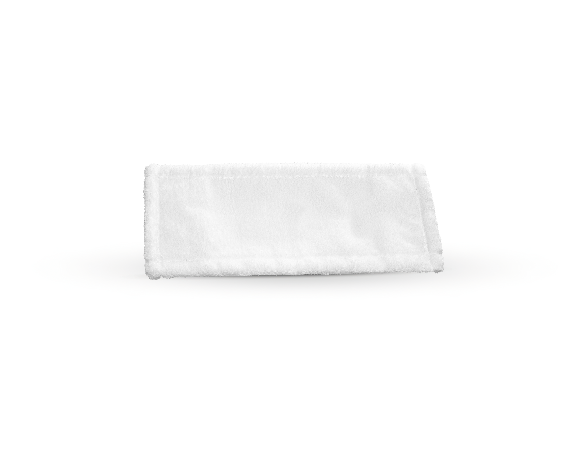 Cloths: Microfibre mop + white