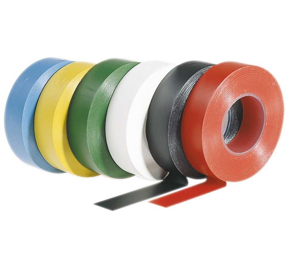 Insulation bands: Electrical insulating tape + blue