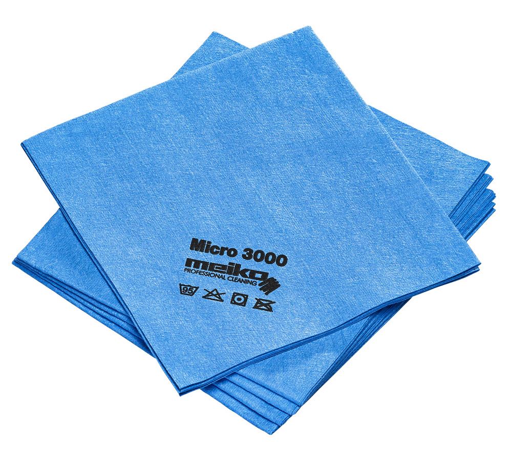 Klude: Microfiberklude MICRO 3000 + blå