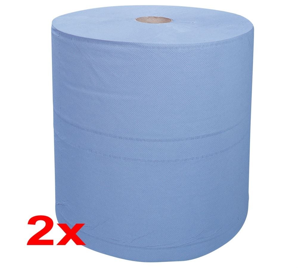 Tools & Equipment: Industrial cleaning paper on rolls, pack of 2