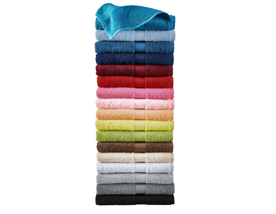 Klude: Gæstehåndklæde Premium pakke med 5 stk. + blå