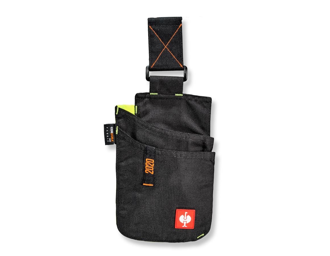 Tool bags: Tool bag e.s.motion 2020, small + black/high-vis yellow/high-vis orange