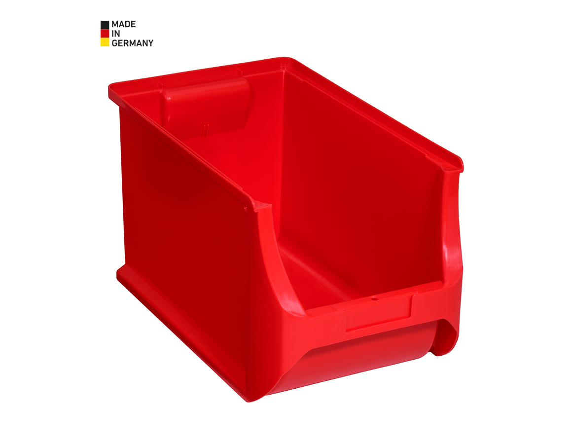 Sorting: Open storage box 4H 355x205x200mm + red