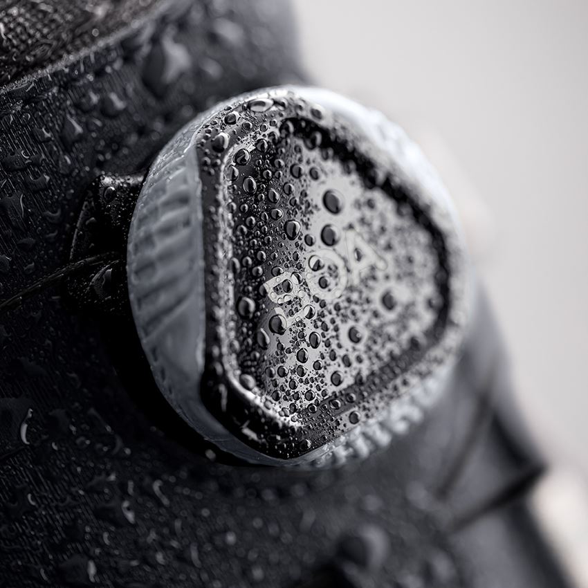 Footwear: O2 Work shoes e.s. Minkar II + aluminium/graphite 2