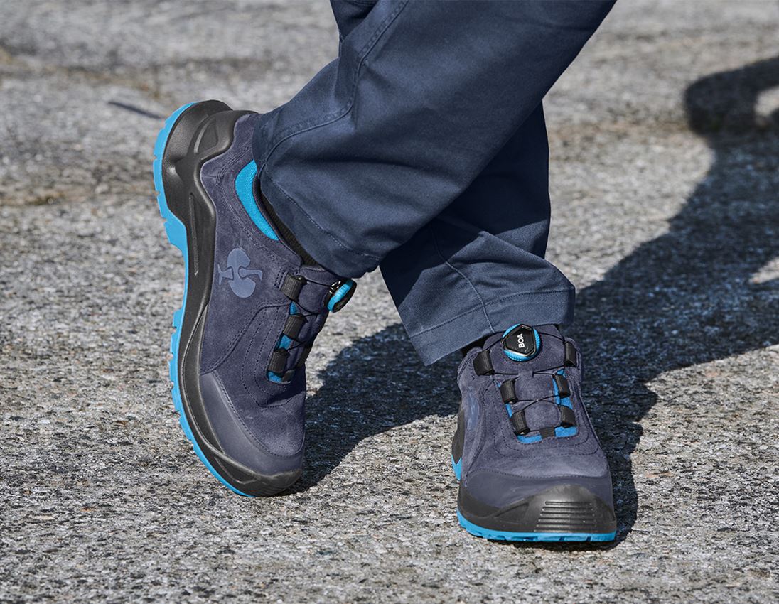O2: O2 Work shoes e.s. Apate II low + navy/atoll 1