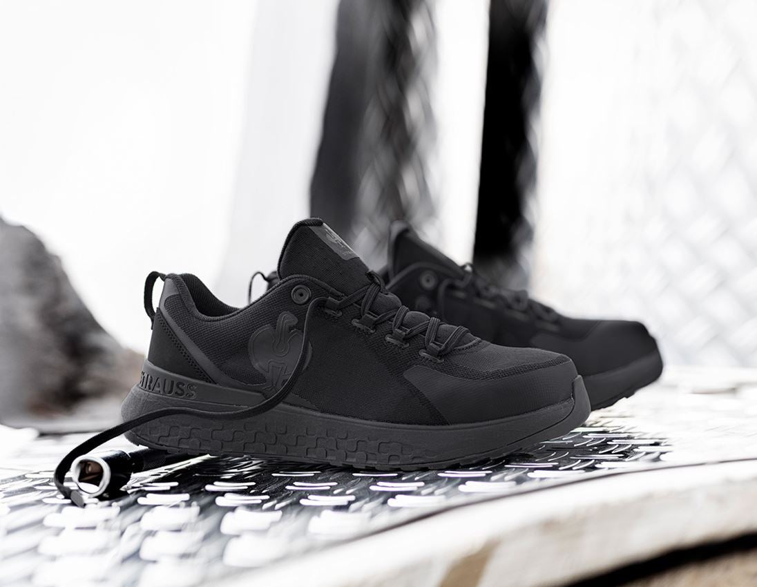 Footwear: SB Safety shoes e.s. Comoe low + black