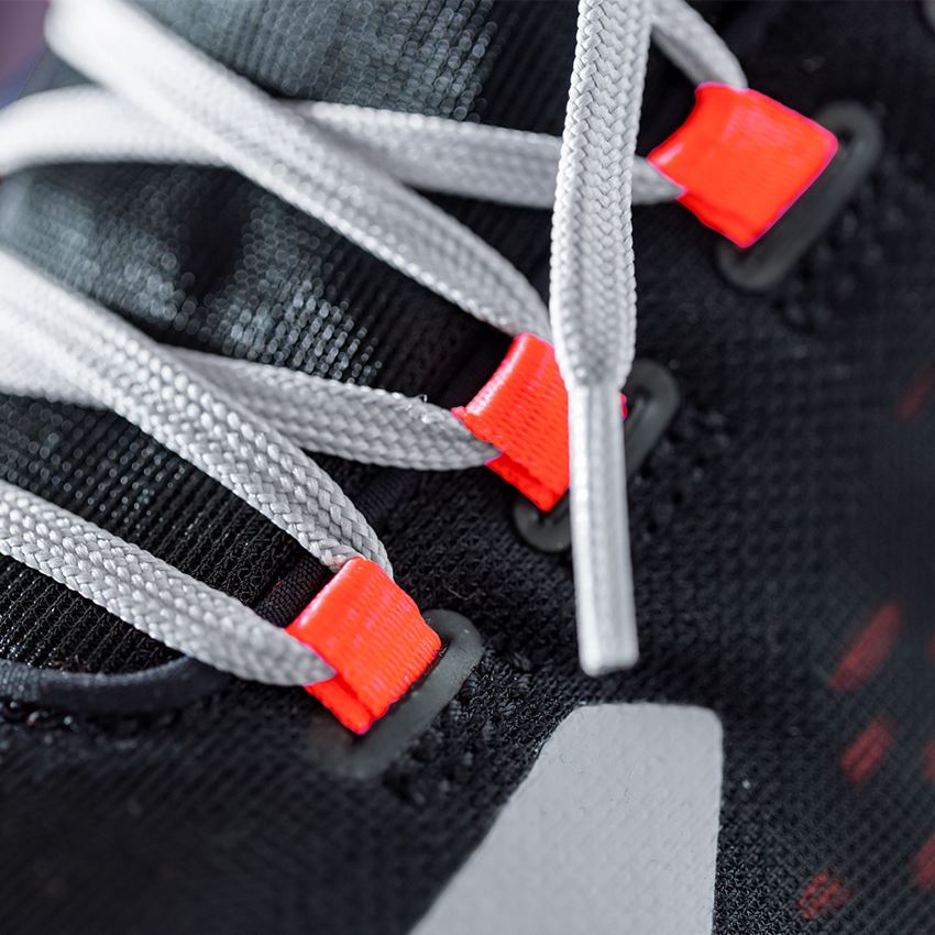 Footwear: SB Safety shoes e.s. Comoe low + black/high-vis red 2