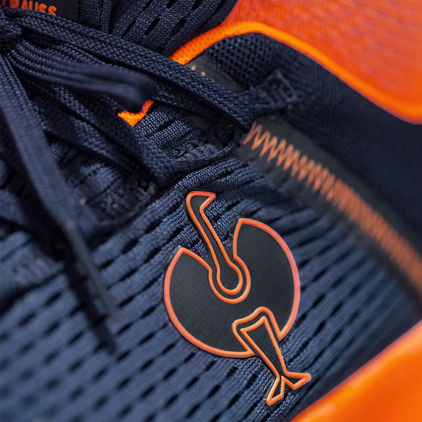 Footwear: SB Safety shoes e.s. Tarent low + navy/high-vis orange 2