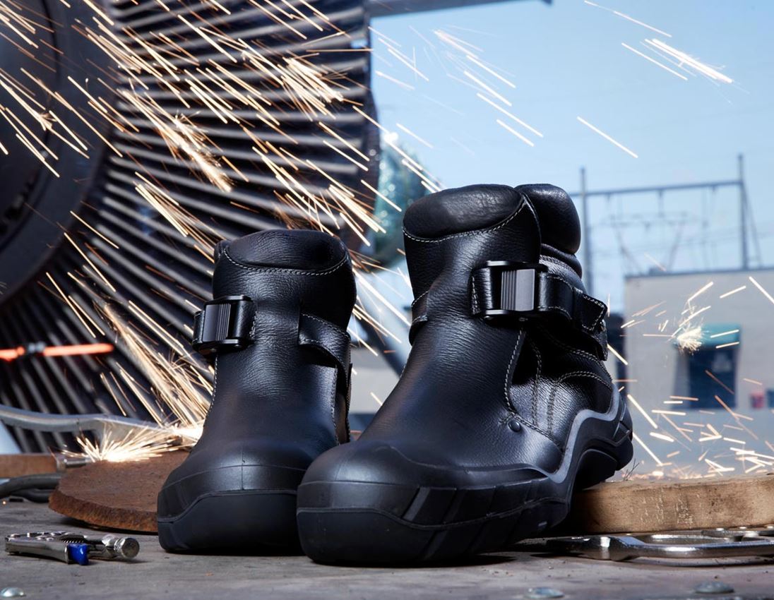 S3: S3 Welder's safety boots e.s. Pleione + black