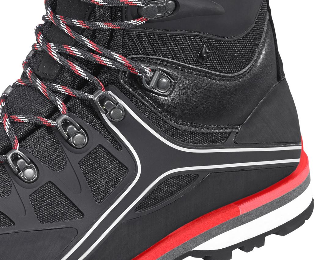 S3: e.s. S3 Safety boots Polyxo high + black/red 2