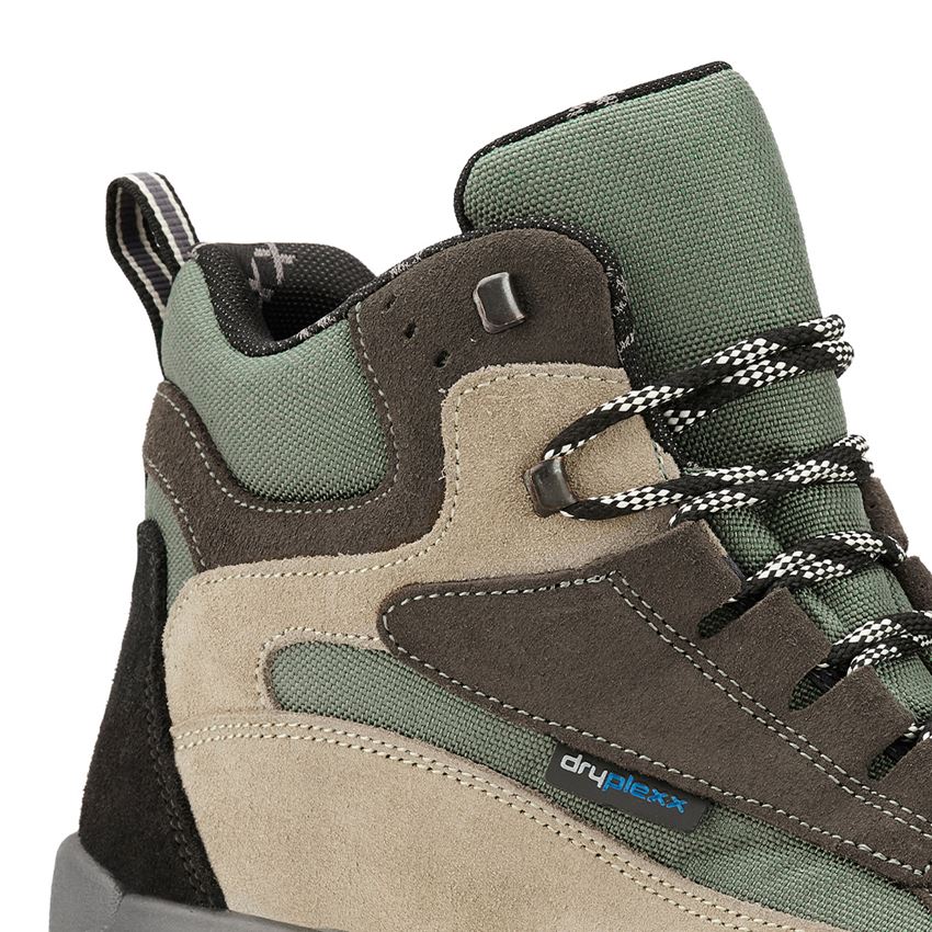 Roofer / Crafts_Footwear: S3 Safety boots Rhön + olive/khaki 2