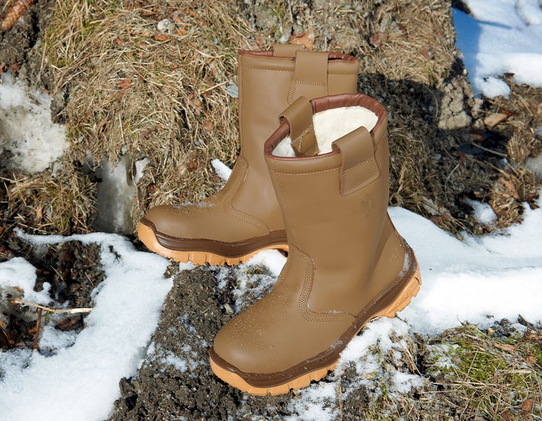S3: S3 vintersikkerhedsstøvler + brun