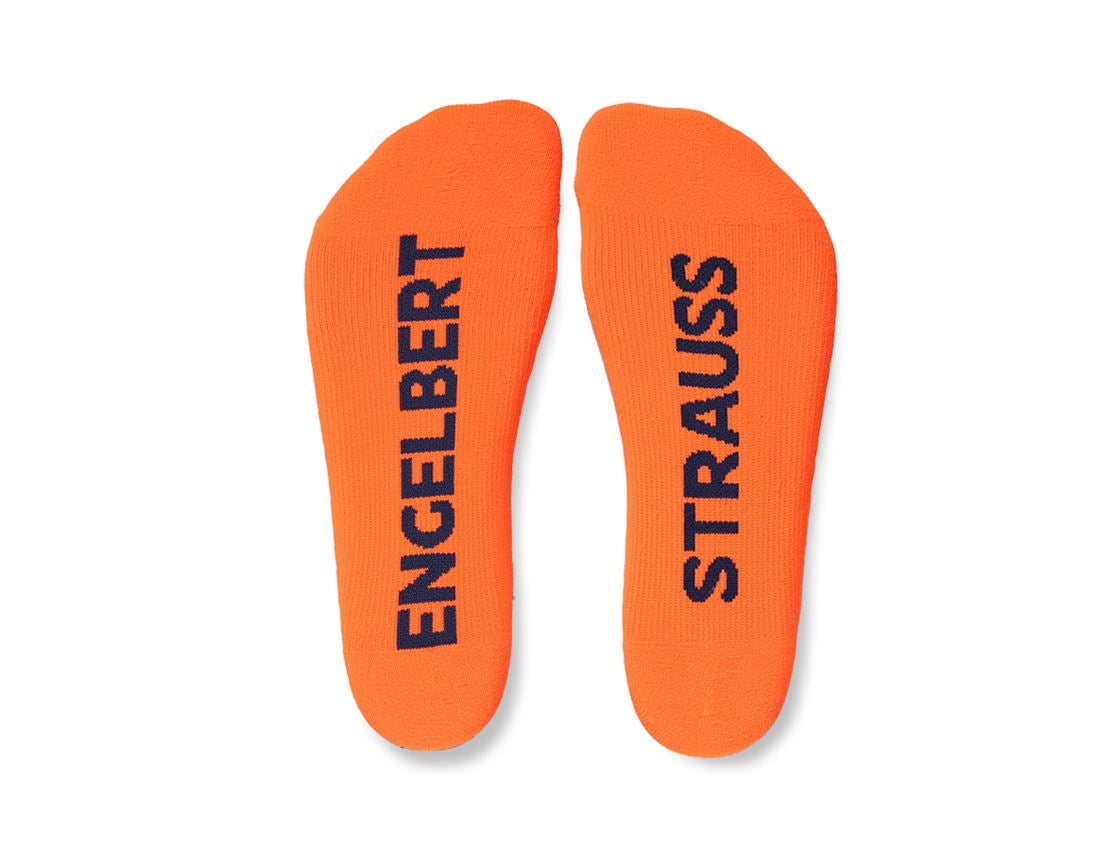 Sokker | Strømper: e.s. Allseason sokker Function light/high + advarselsorange/mørkeblå 1