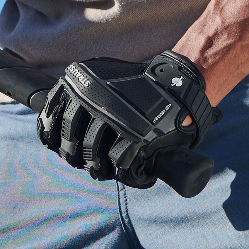 Hybrid: e.s. Assembly gloves Protect + black 2