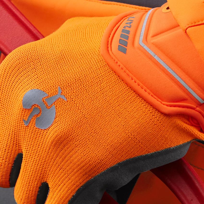 Topics: Hybrid gloves e.s.motion 24/7 + high-vis orange/anthracite 2