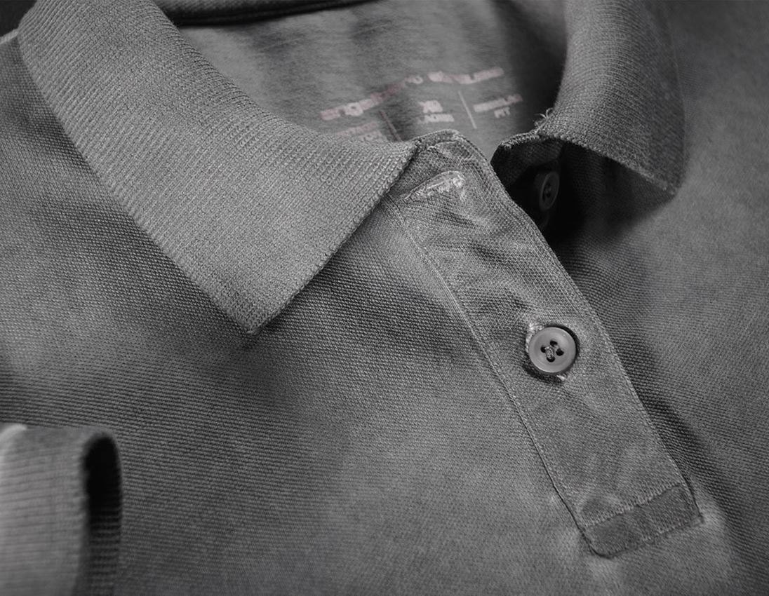 Emner: e.s. Polo-Shirt vintage cotton stretch, damer + cement vintage 2