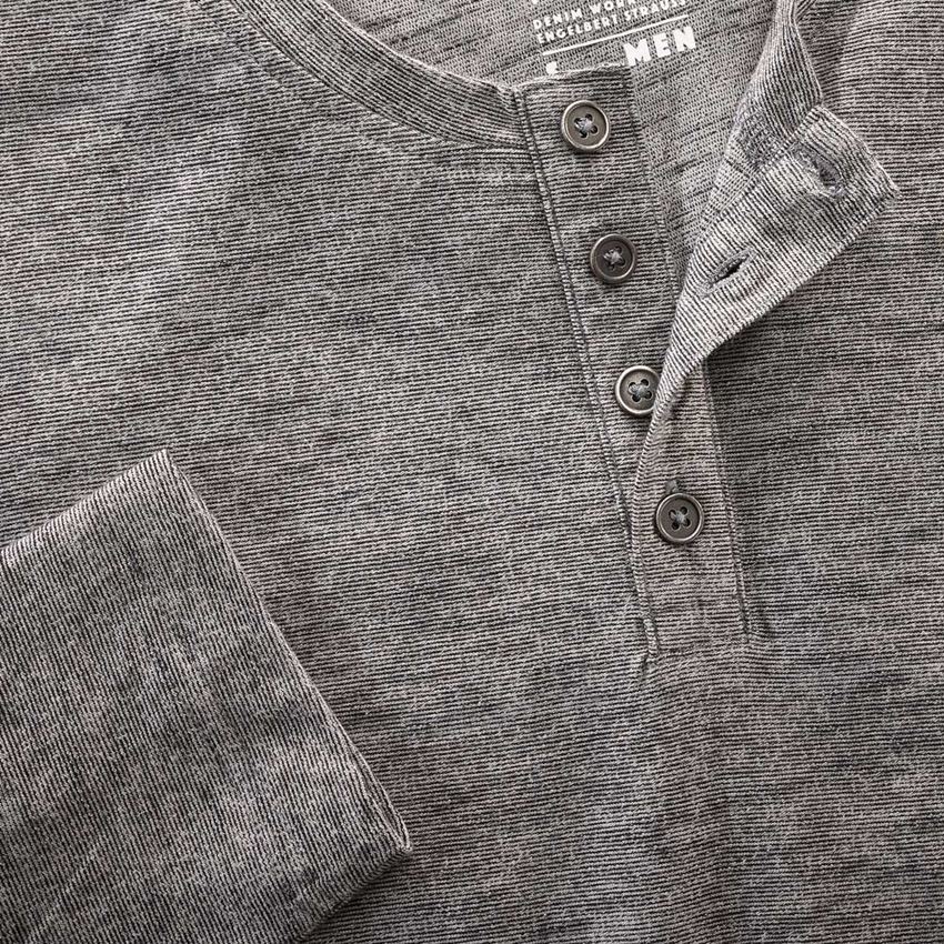 T-Shirts, Pullover & Skjorter: Longsleeve e.s.vintage + sort melange 2