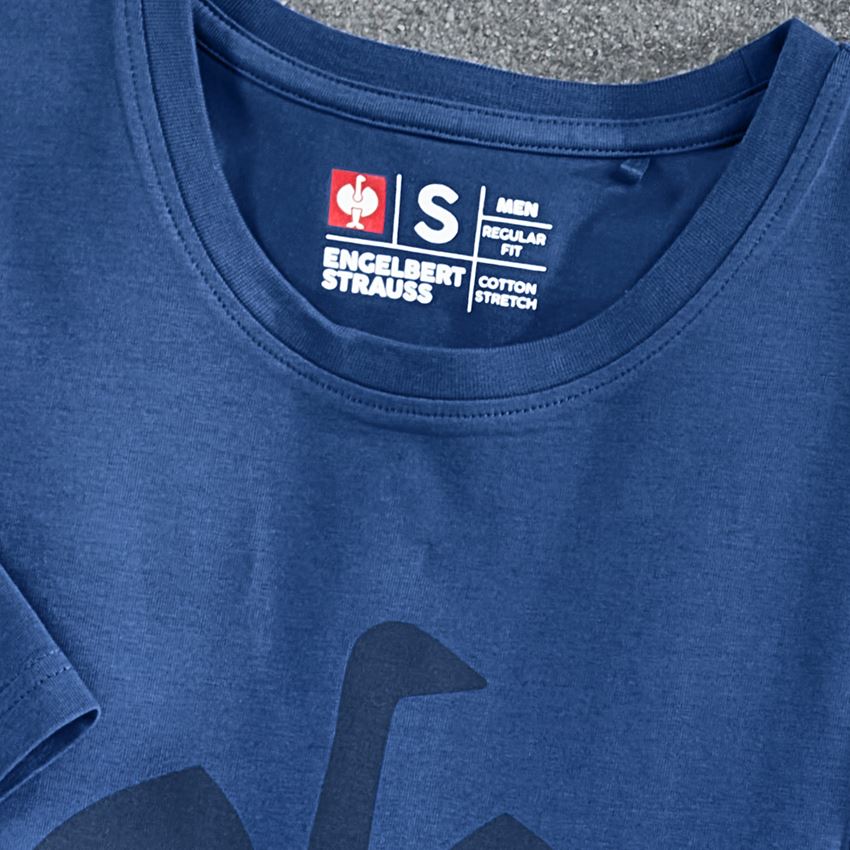 T-Shirts, Pullover & Skjorter: T-shirt e.s.concrete + alkaliblå 2