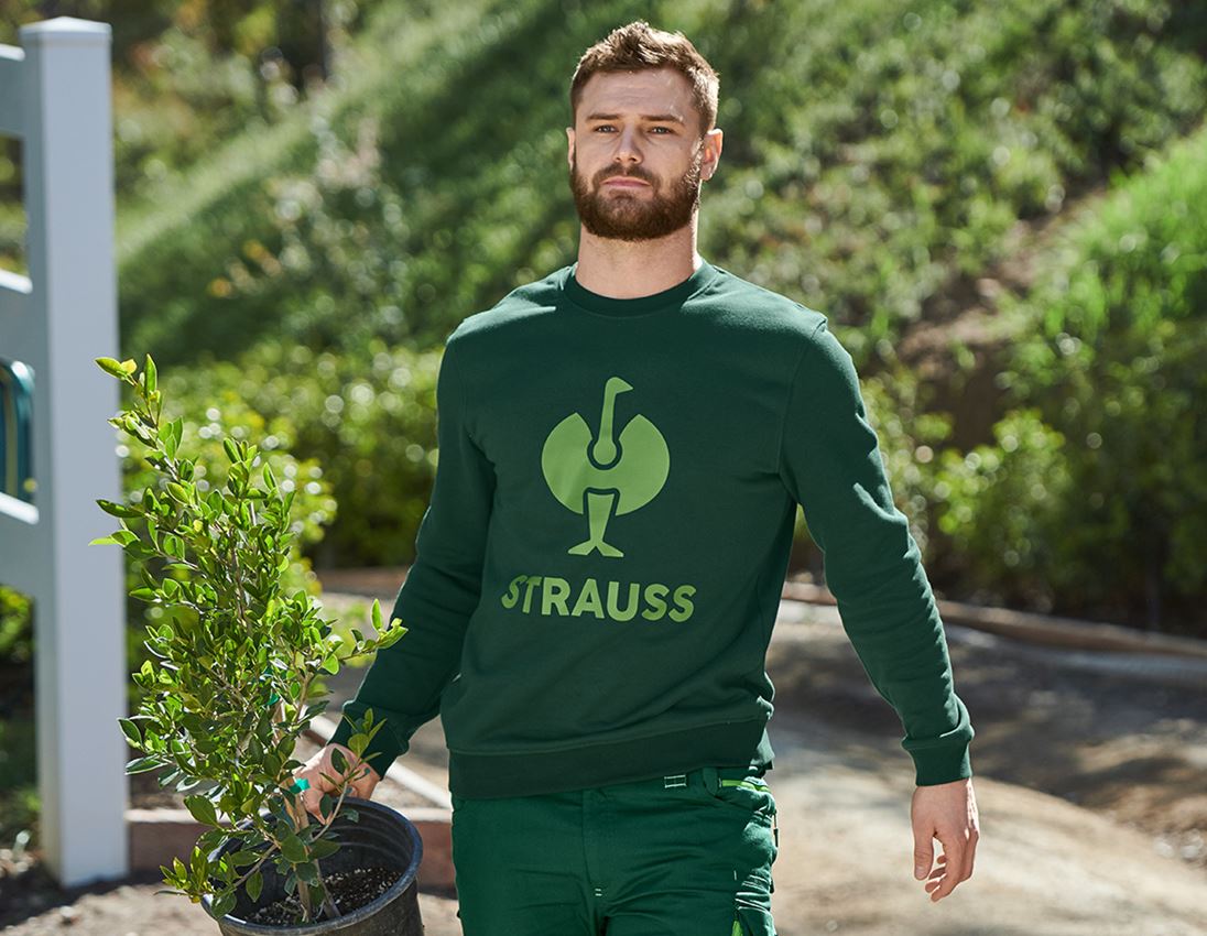 T-Shirts, Pullover & Skjorter: Sweat-shirt e.s.motion 2020 + grøn/havgrøn 1