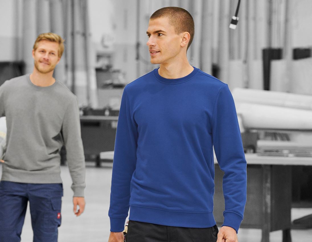 T-Shirts, Pullover & Skjorter: Sweat-shirt e.s.industry + kornblå