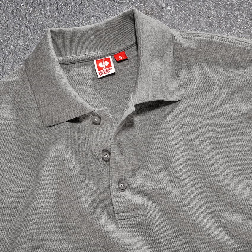 T-Shirts, Pullover & Skjorter: Pique-Polo e.s.industry + grå melange 2