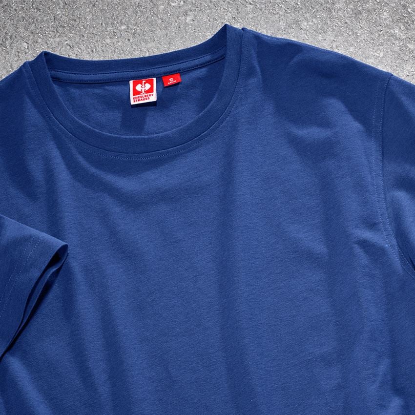 T-Shirts, Pullover & Skjorter: T-Shirt e.s.industry + kornblå 2