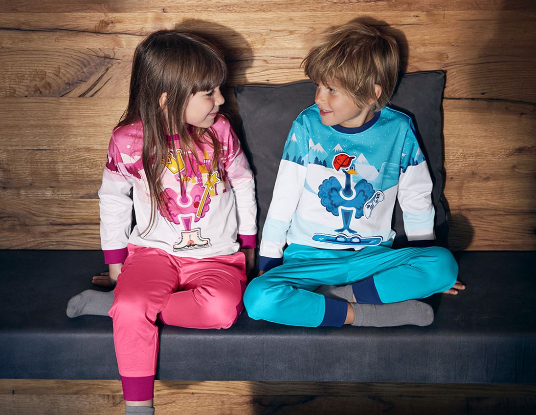 Tilbehør: e.s. Pyjamas Winter-Fun, børn + gammelrosa