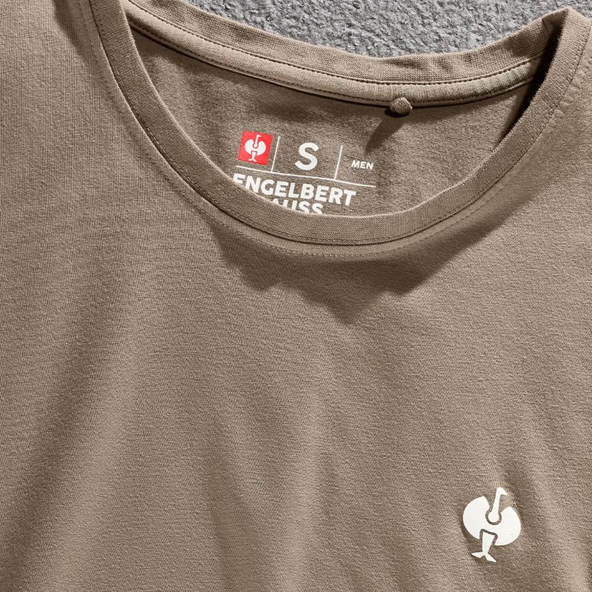 T-Shirts, Pullover & Skjorter: T-Shirt e.s.motion ten pure + pekanbrun vintage 2