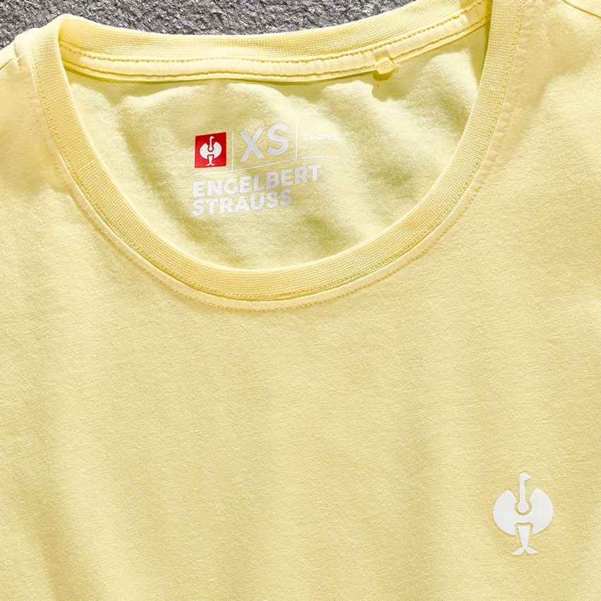 T-Shirts, Pullover & Skjorter: T-Shirt e.s.motion ten pure, damer + lysegul vintage 2