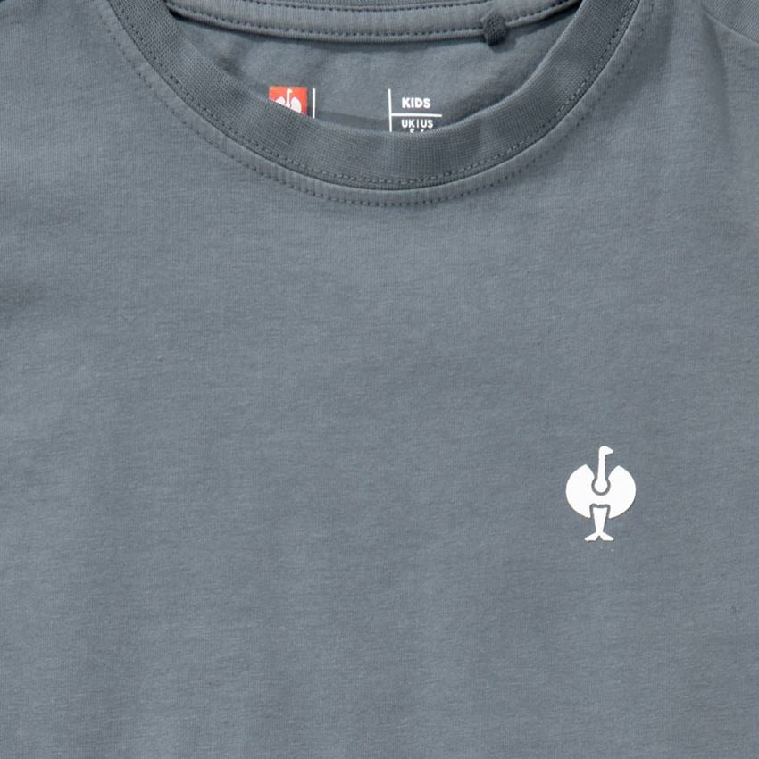 T-Shirts, Pullover & Skjorter: T-shirt e.s.motion ten pure, børne + røgblå vintage 2