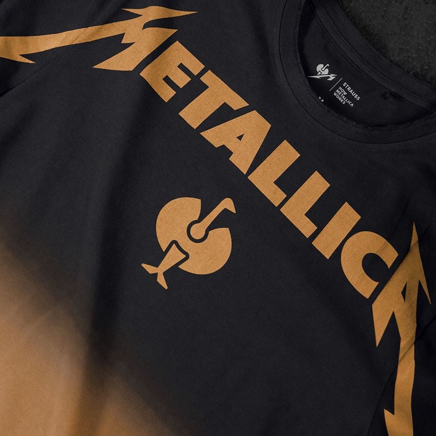 Samarbejde: Metallica cotton tee + sort/rust 2