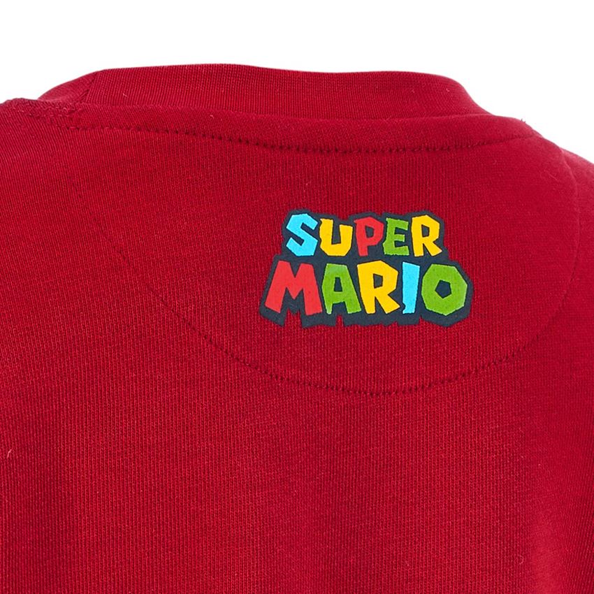 Collaborations: Super Mario Sweatshirt, children's + fiery red 2