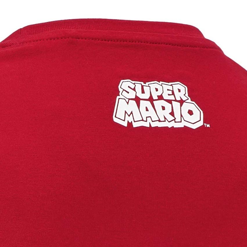 T-Shirts, Pullover & Skjorter: Super Mario T-shirt, damer + ildrød 2