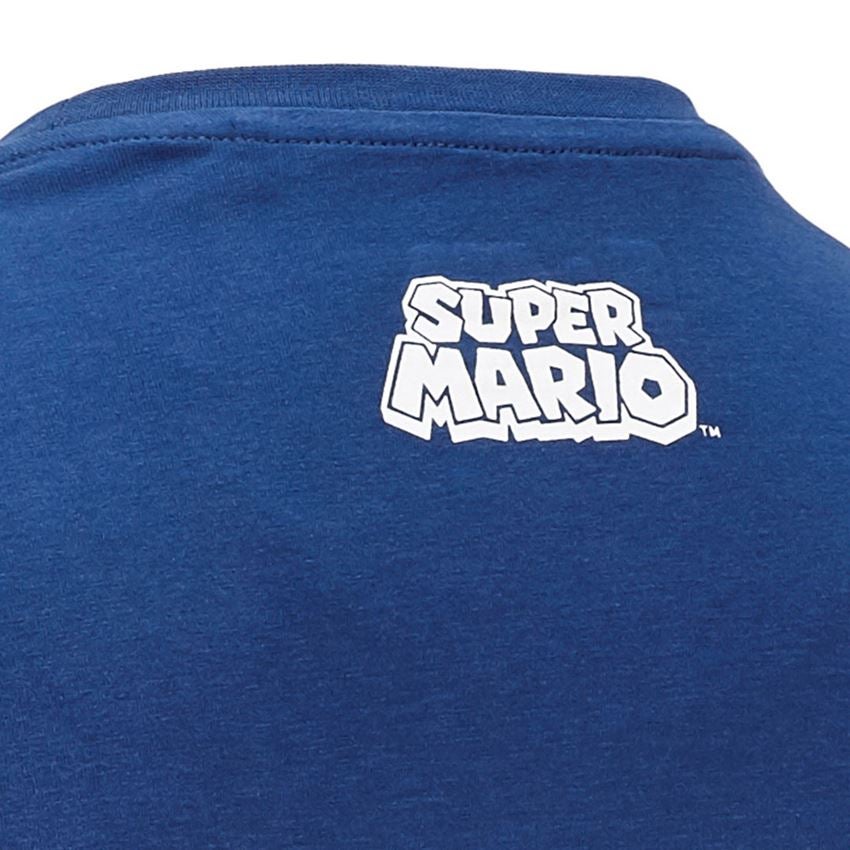Samarbejde: Super Mario T-shirt, damer + alkaliblå 2