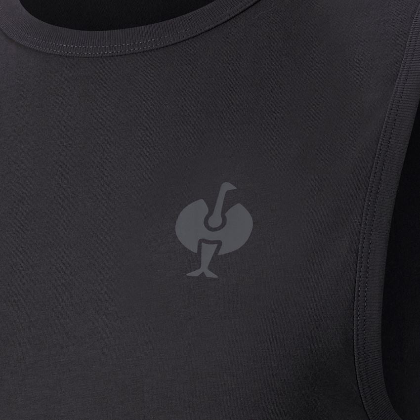 Beklædning: Atletik-shirt e.s.iconic + sort 2