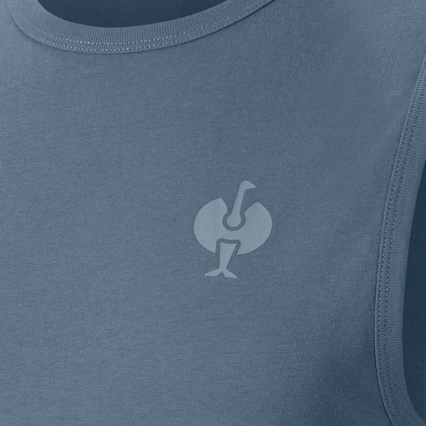 Beklædning: Atletik-shirt e.s.iconic + oxidblå 2