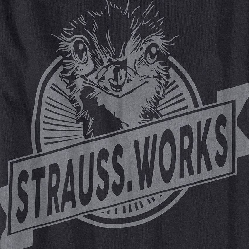 T-Shirts, Pullover & Skjorter: T-shirt e.s.iconic works + sort 2
