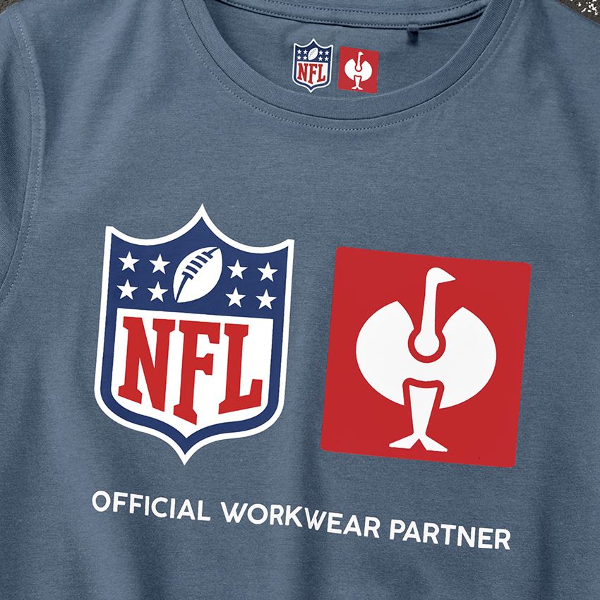 Clothing: NFL T-Shirt cotton, ladies + oxidblue 2