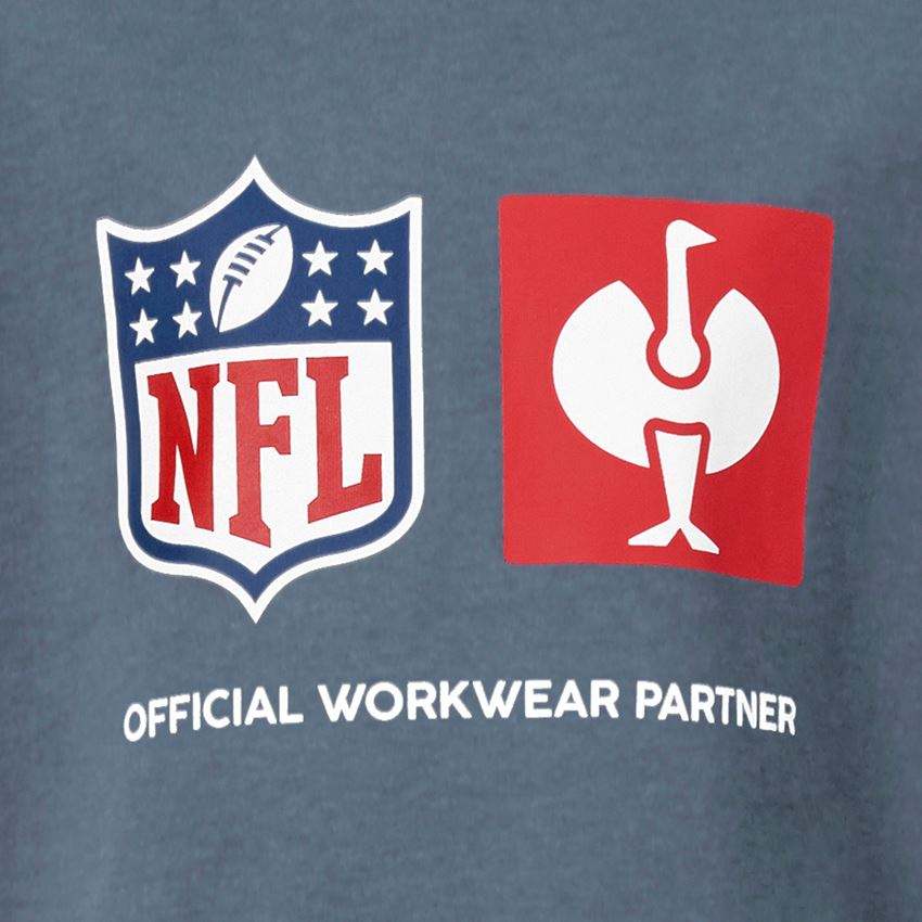 Samarbejde: NFL T-Shirt cotton, kids + oxidblå 2