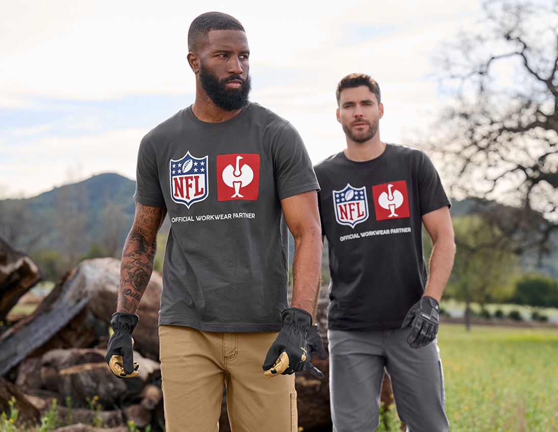 Samarbejde: NFL T-Shirt cotton + karbongrå 2