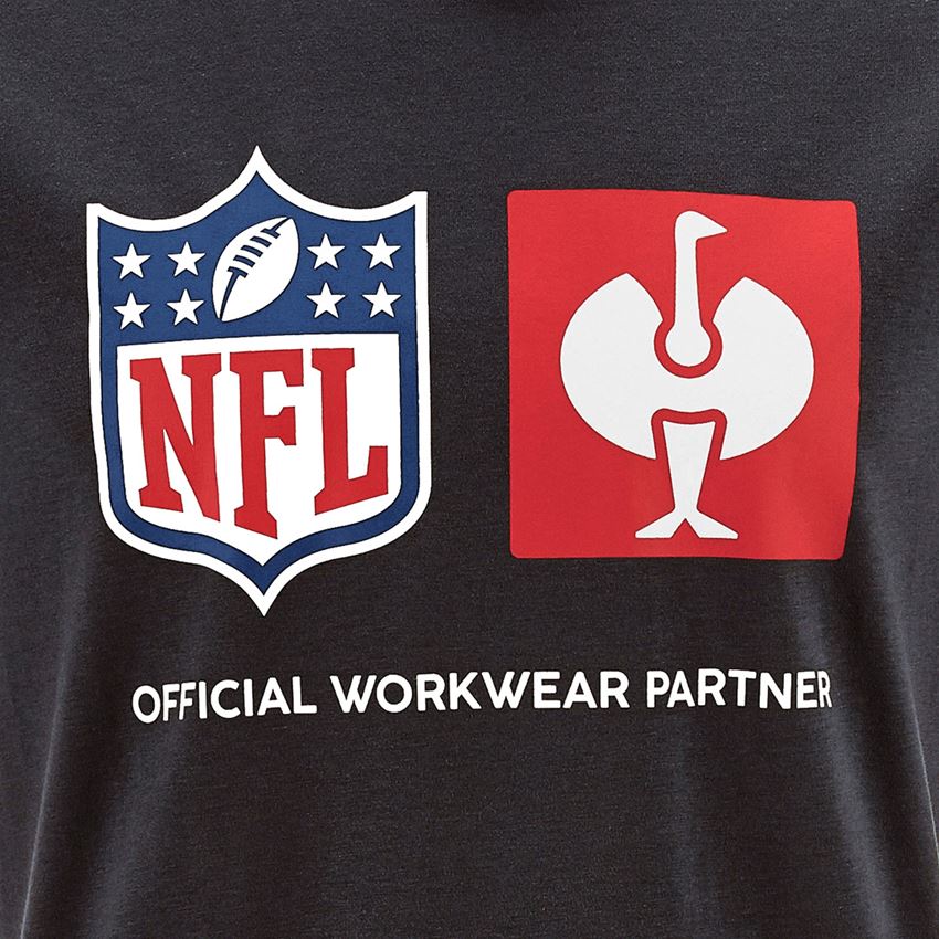 Samarbejde: NFL T-Shirt cotton + sort 2