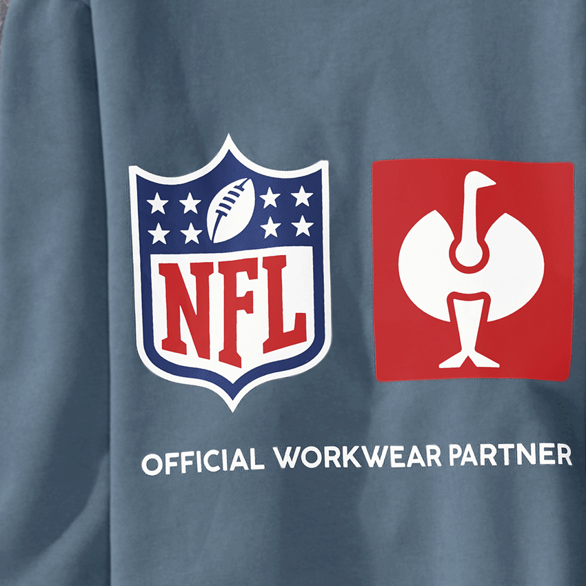 Collaborations: NFL Sweatshirt cotton + oxidblue 2